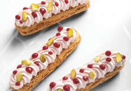 ÉCLAIR PISTACHE FRAMBOISE