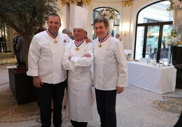 Guillaume Gomez, Pierre Orsi et Michel Roth