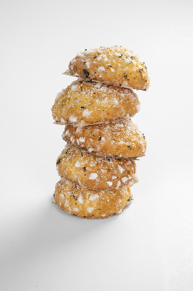 Chouquettes aux herbes fraîches