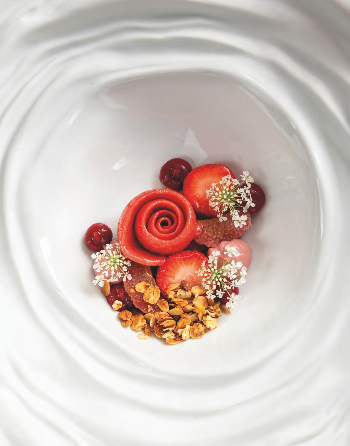 Fraise, rhubarbe &amp; vanille