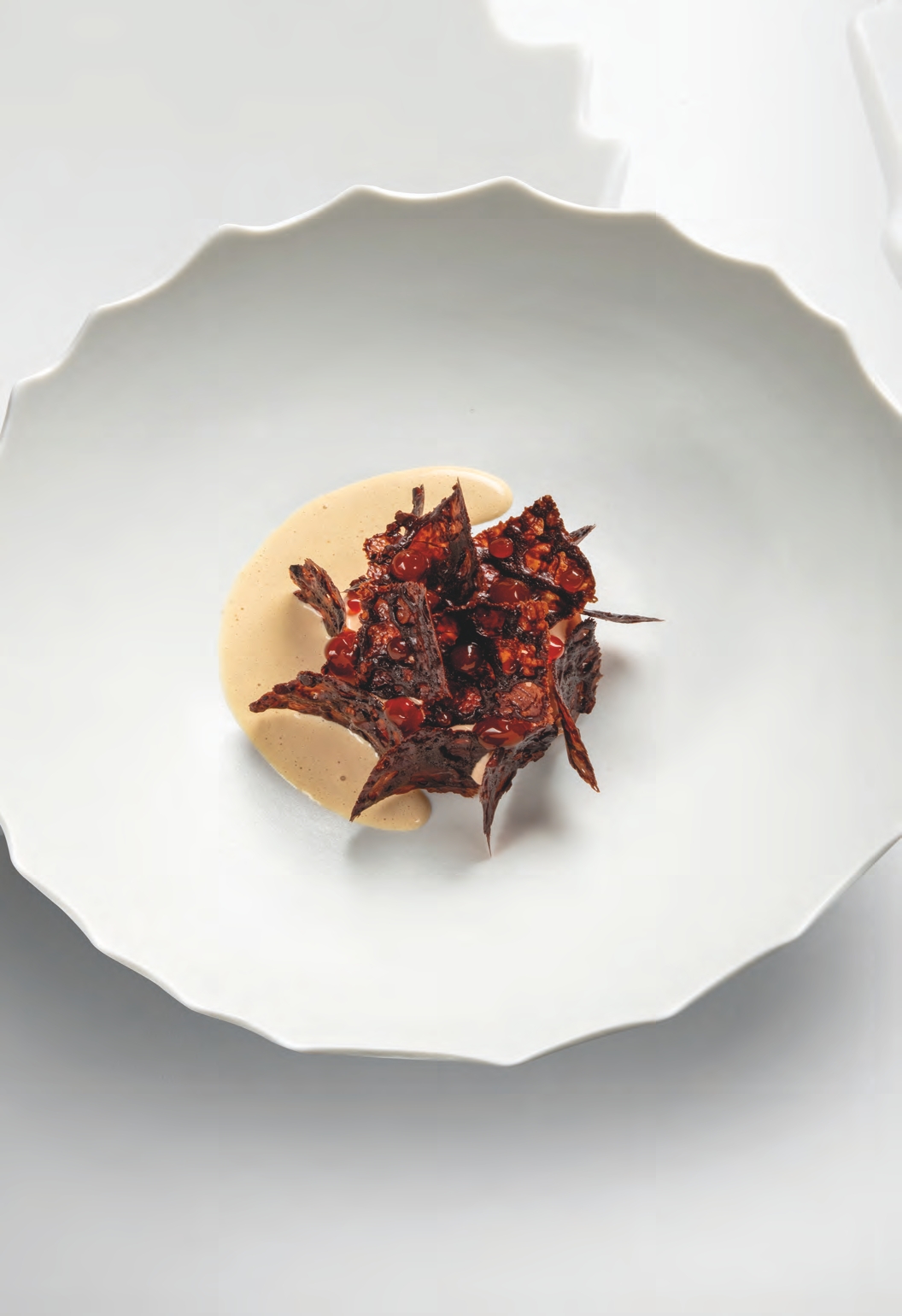 Chocolat de madagascar, cacahuètes du lot-et-garonne, piment d’espelette et grué de cacao