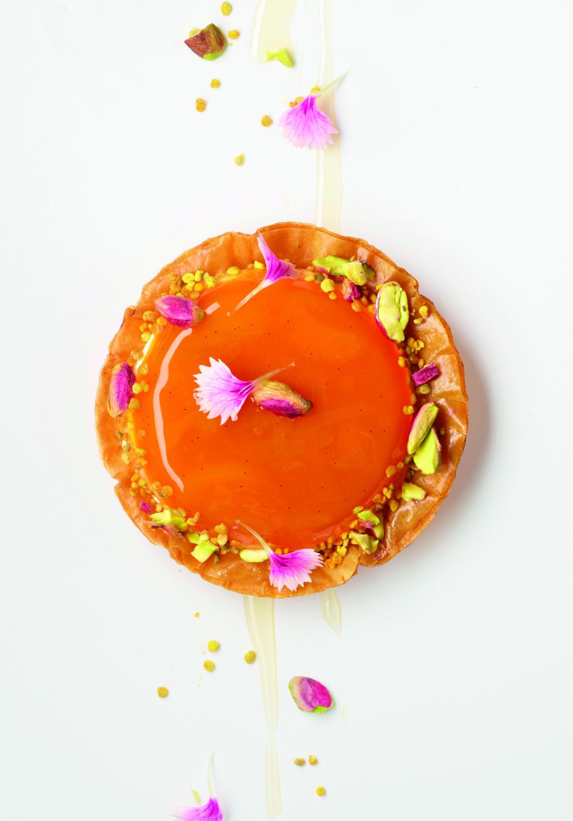 Tarte abricot amande fleur d’oranger