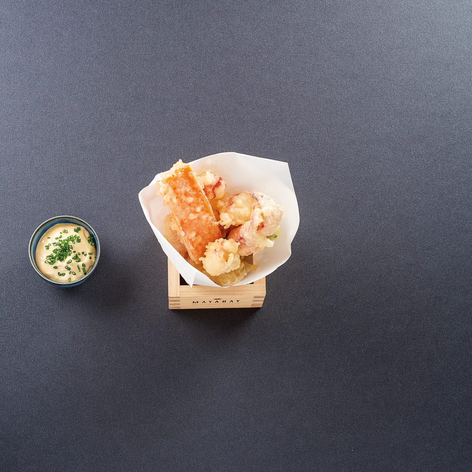 Homard tempura
