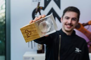 Antoine Carréric, lauréat de la finale française des World Chocolate Masters