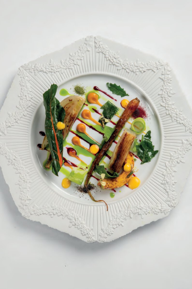 Assiette végétale de notre potager