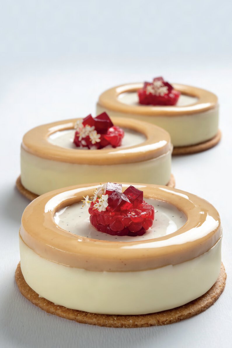 Bijou framboises amandes grillées