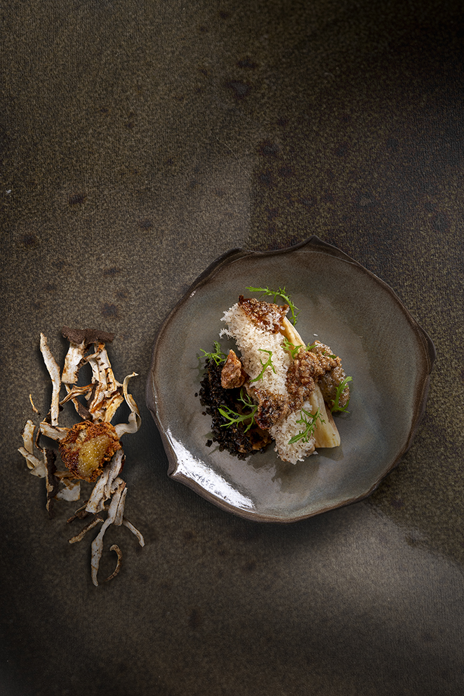 Brochet de loire, miso, moutarde d’orléans