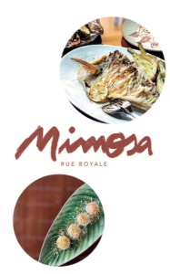 Mimosa, Hôtel de la Marine – Jean-François Piège