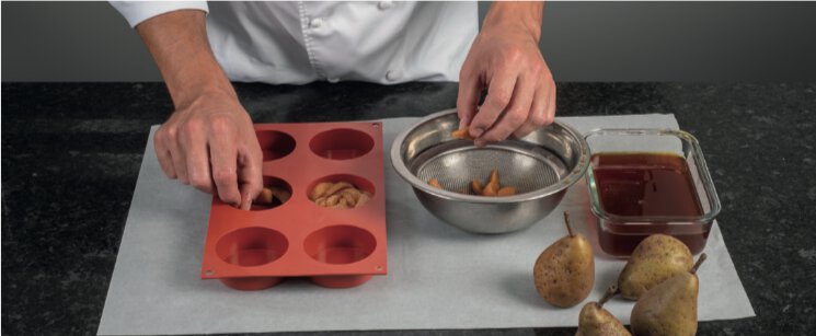 Tatin de poires et praliné pécan