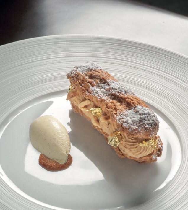 Paris-brest en éclair