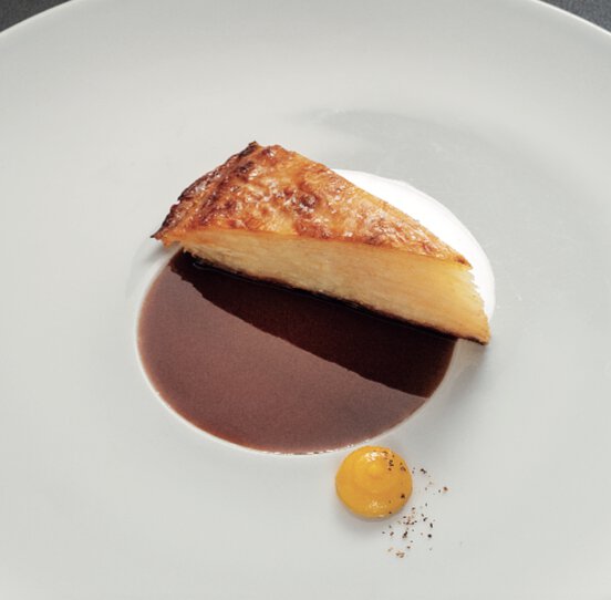 Feuille à feuille de céleri, jus animal
