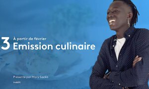 Mory Sacko, nouvel animateur de « Cuisine ouverte », la nouvelle émission de France 3