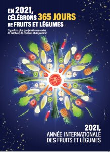 2021, année internationale des fruits et légumes
