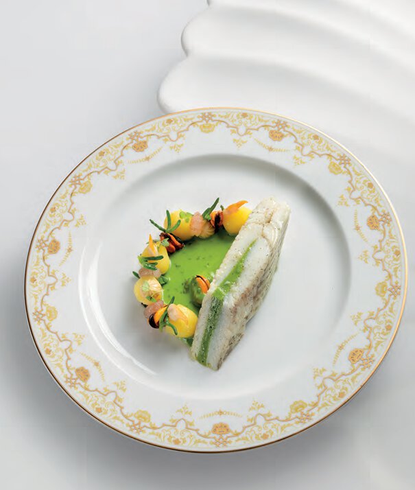 Turbot à la dieppoise
