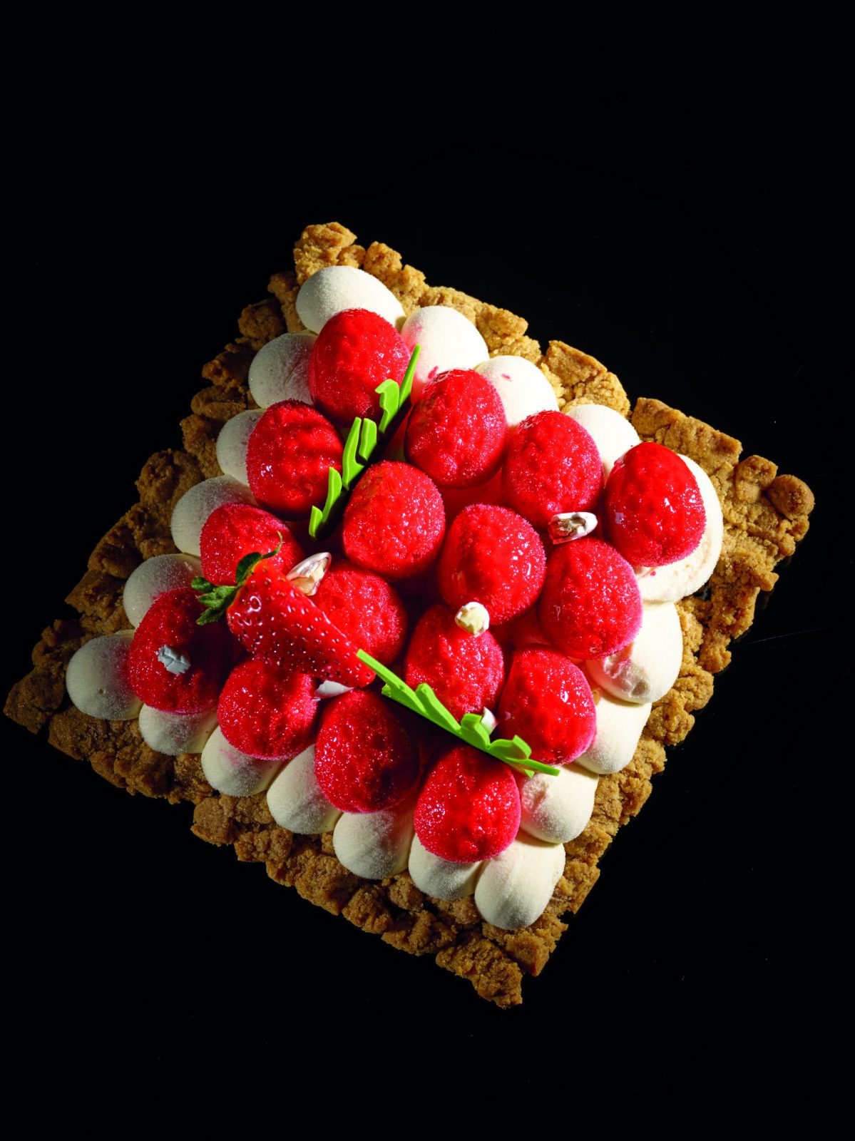 Entremets tartes aux fraises