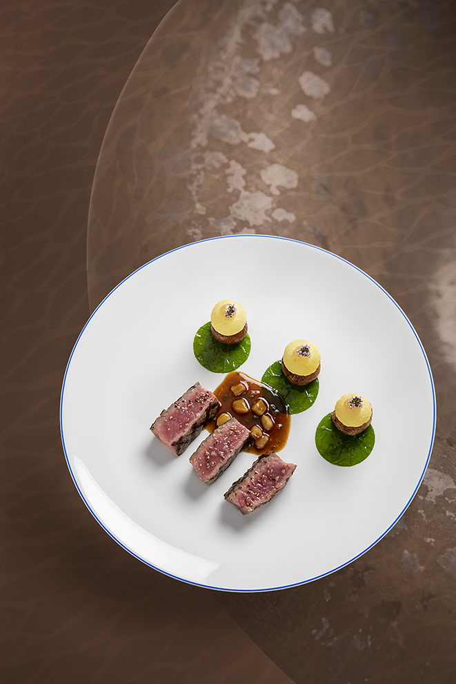 Bœuf fumé aux sarments de vignes