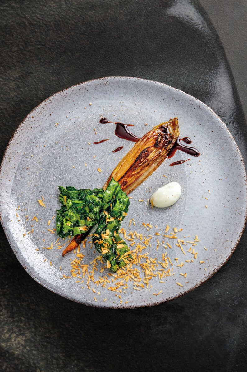Endive rôtie au miel