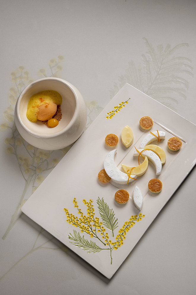 La fleur d’oranger, note de mimosa