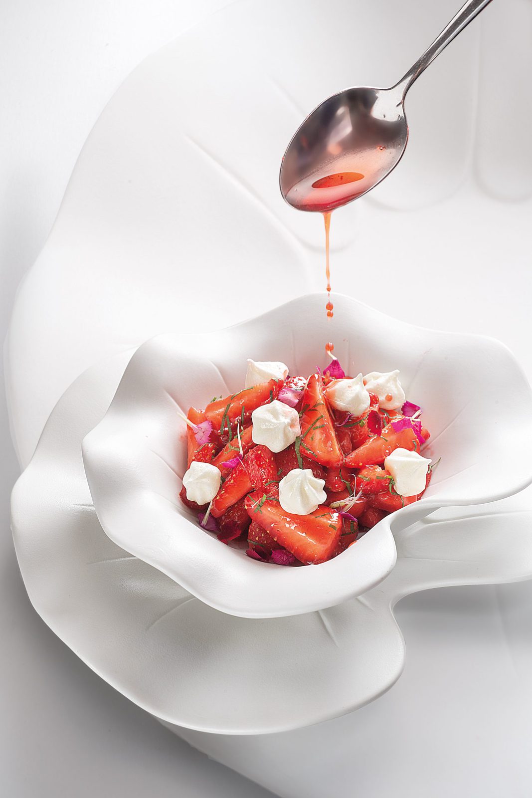 Fraises au jus