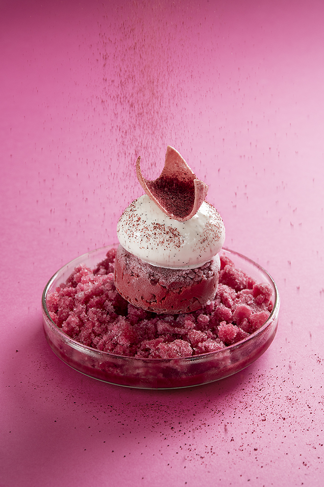 Mignardise cerise hibiscus