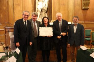 Déborah Dupond-Daguet reçoit le prix François Rabelais 2025