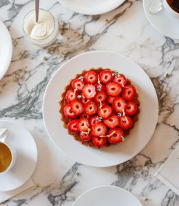 Quentin Lechat réinterprète la tarte aux fraises
