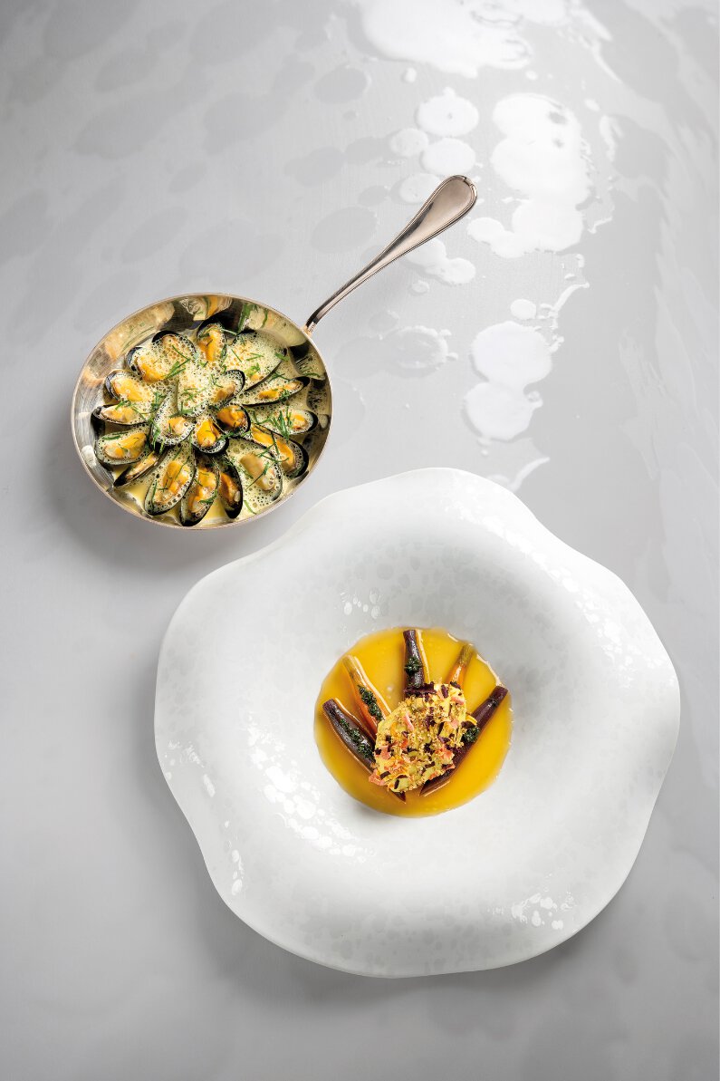 Les mouclades, l’une comme chez moi, l’autre sans moules