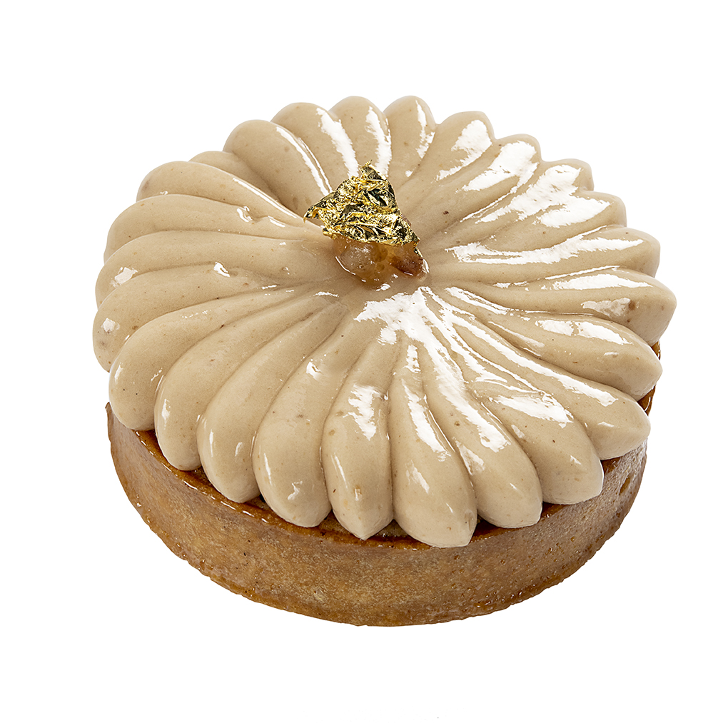 Tartelette marron cassis