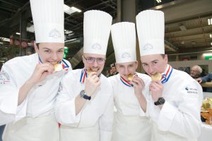 Quatre nouveaux Meilleurs Apprentis de France charcutiers traiteurs médaillés lors de la 49e édition du concours