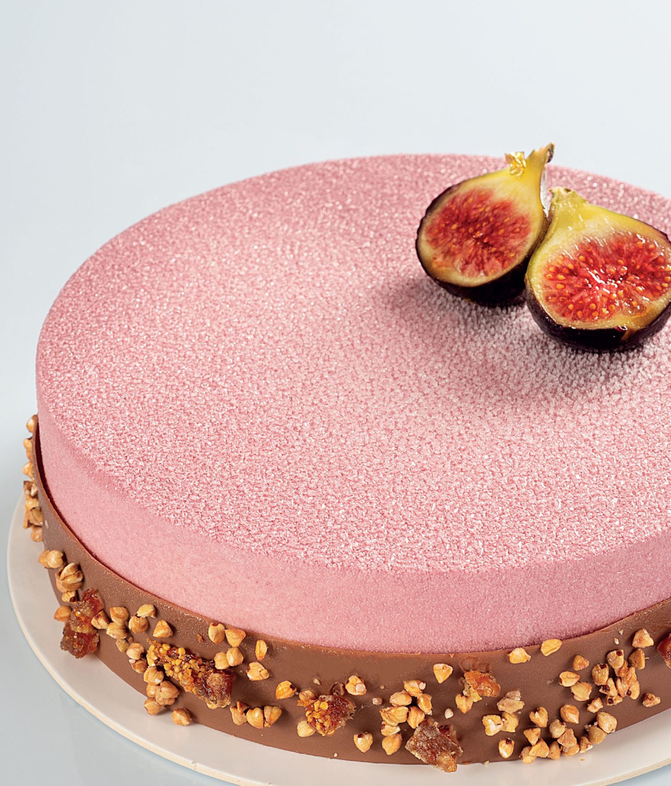 Entremets figue miel, sarrasin