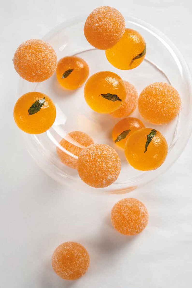 Pâte de fruit melon gingembre
