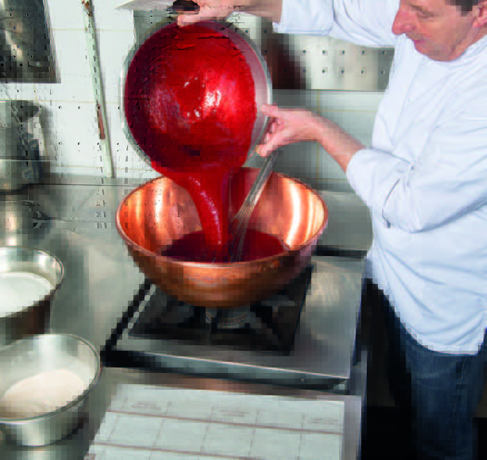 Pâte de fruits framboise