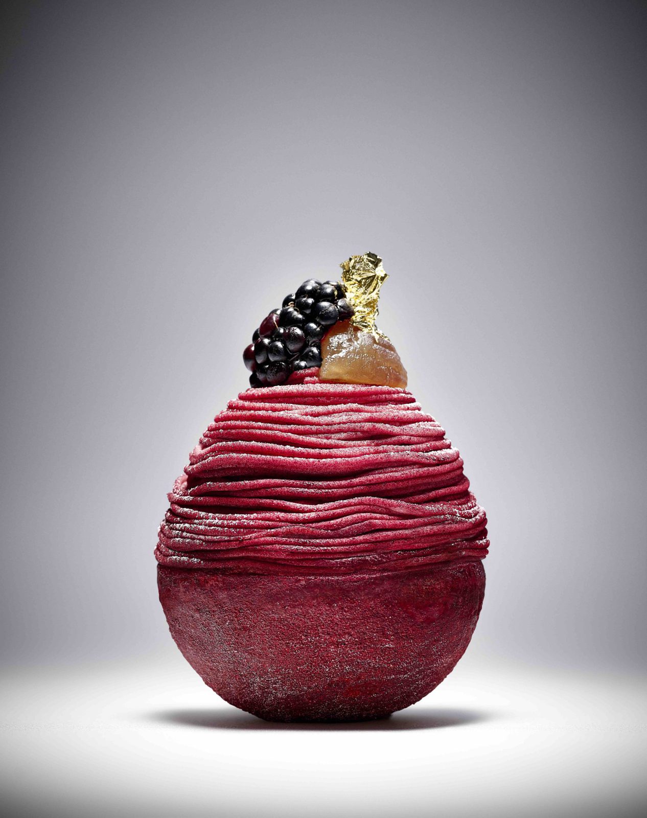 Pavlova marron mûre
