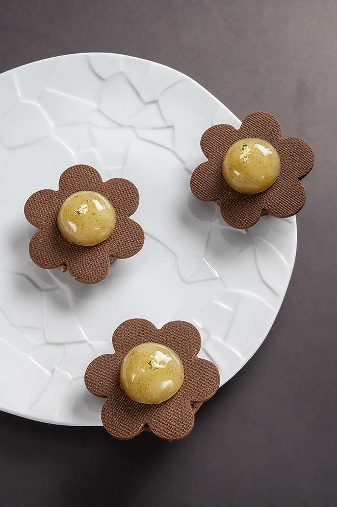 Fleur poire chocolat
