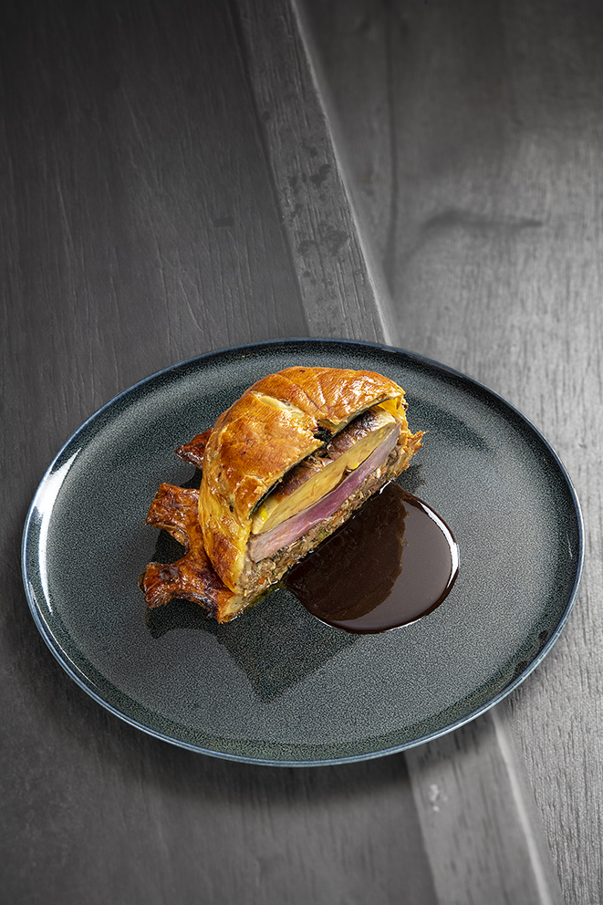 Pithiviers de canard et foie gras de la ferme de jeansarthe