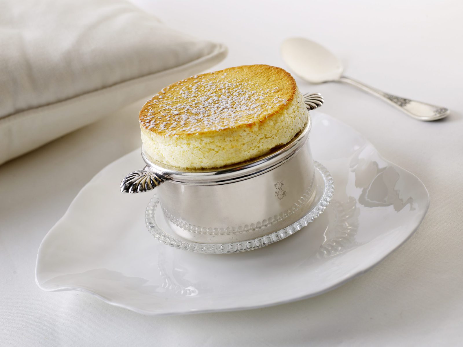 Soufflé léger à la pomme et au citron vert