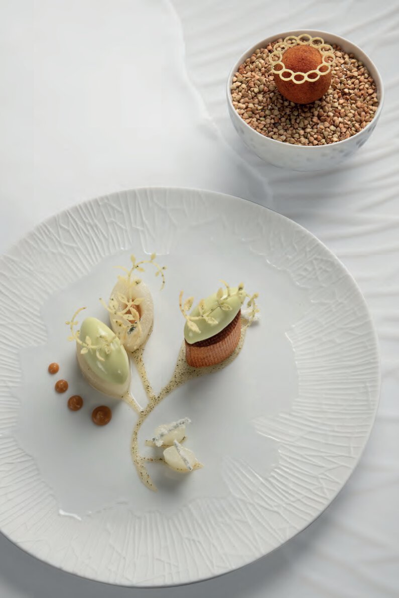 Poire, bergamote et sauge