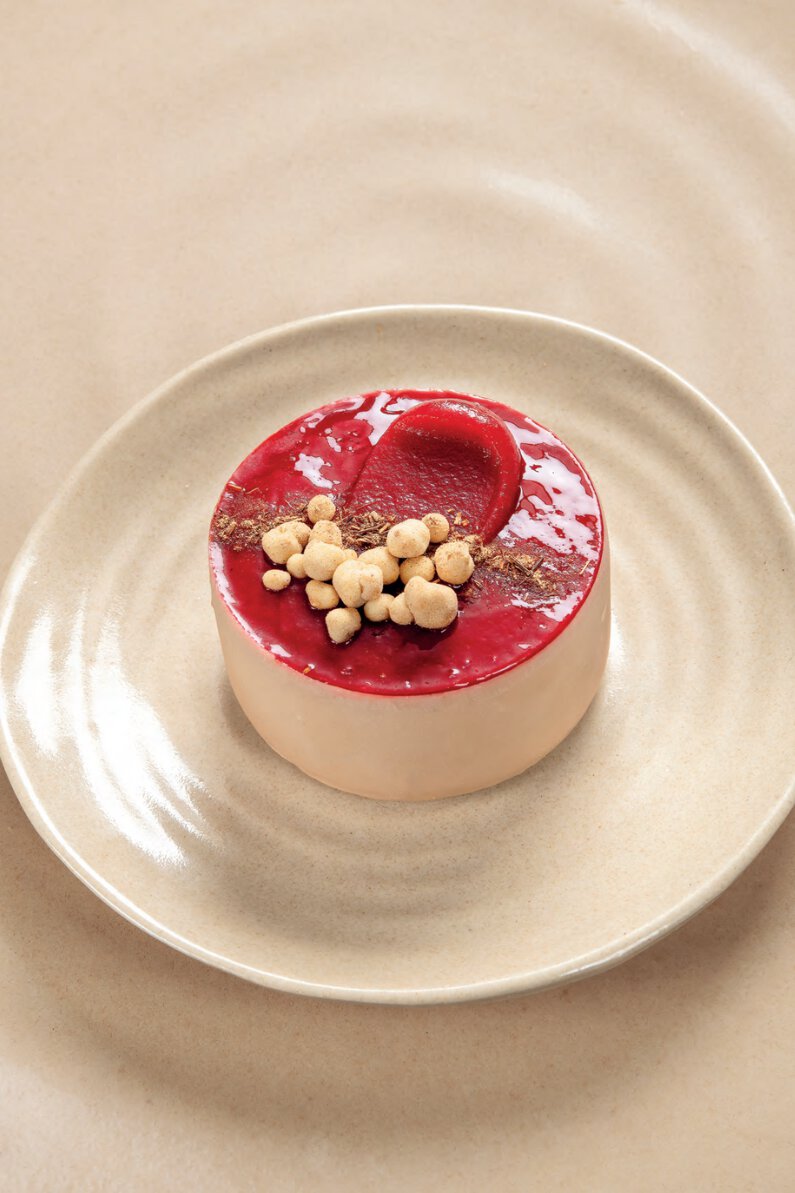 Riz au lait rooibos-framboise
