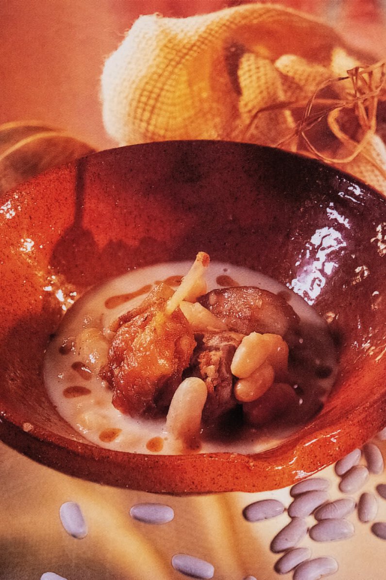 Soupe de cassoulet crémeuse à ma façon