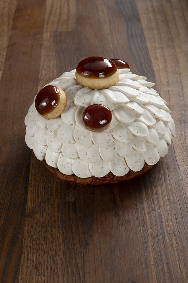 Saint-honoré vanille caramel