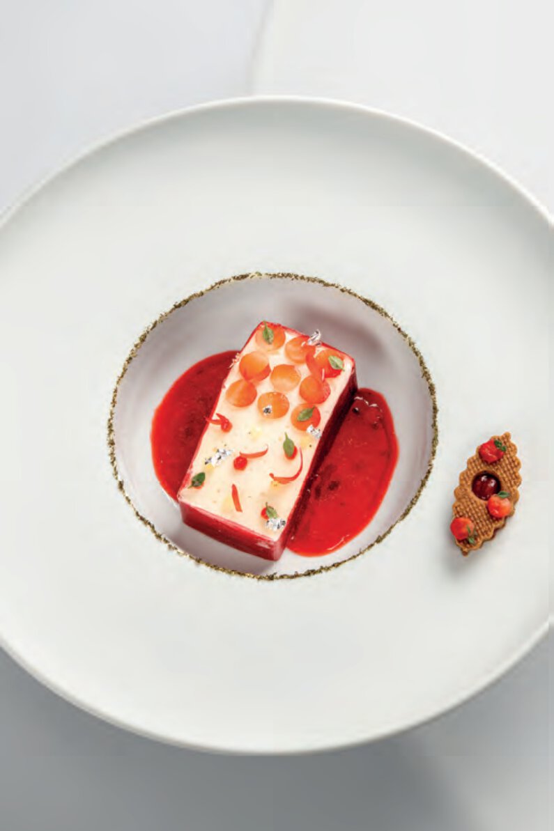 L’infusion du 1er cru classé, souvenir d’une tarte aux fraises, thym citron et sauternes