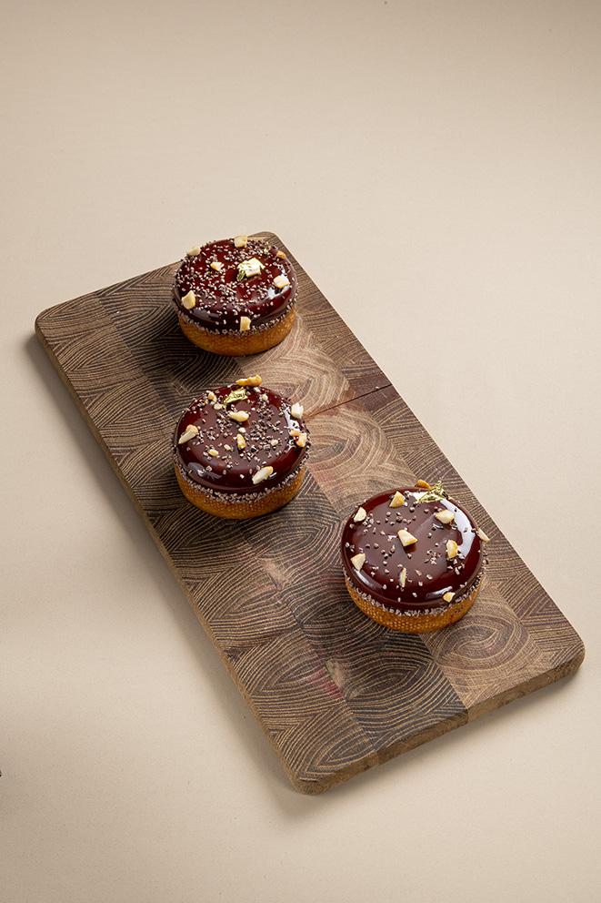 Tarte chocolat cacahuètes