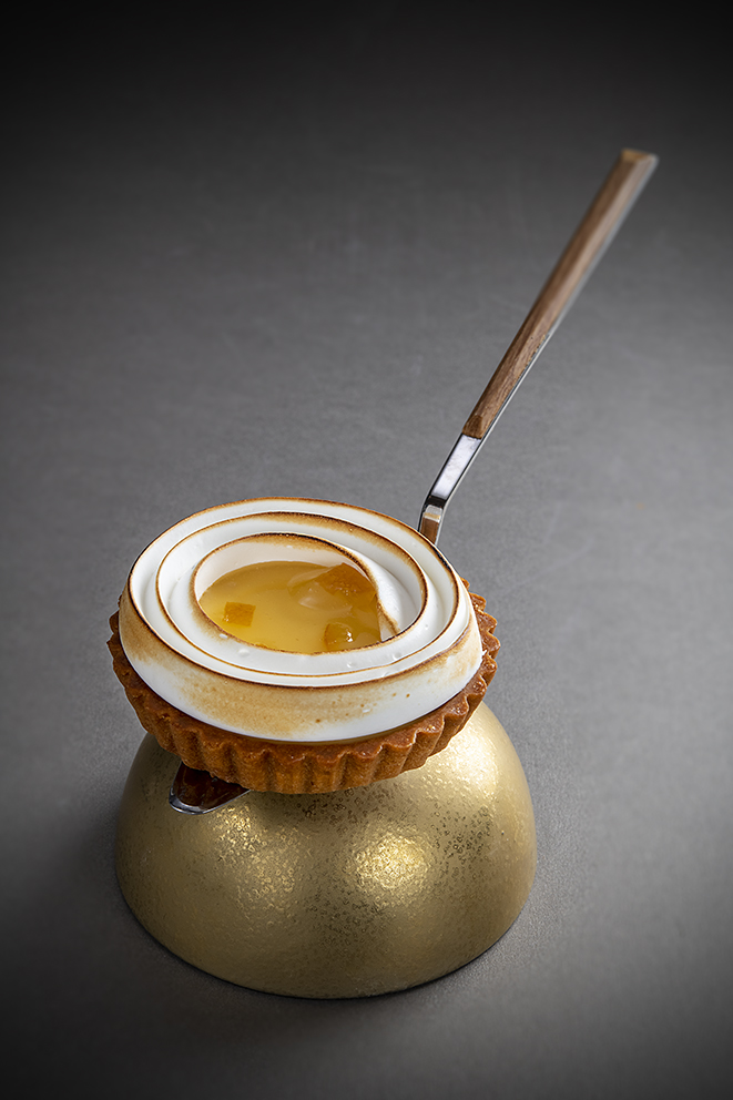 Tarte citron-yuzu meringuée