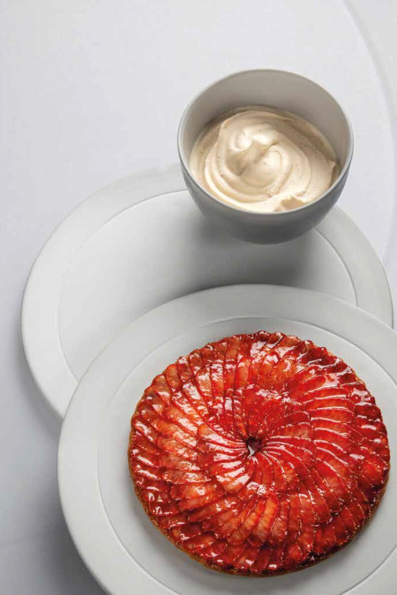 Tarte fine aux fraises