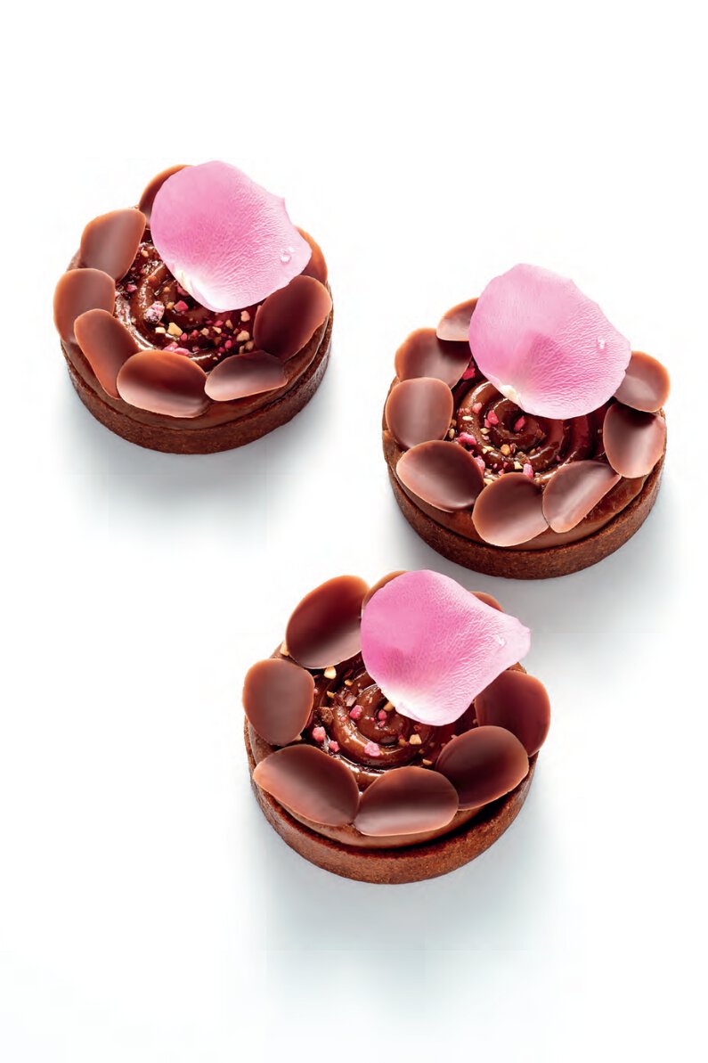 Tarte rose des sables