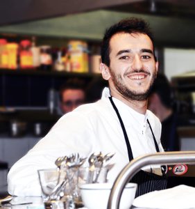 Antoine Gras, à la tête des cuisines de l’hôtel Les Barmes de l’Ours