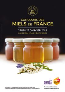 1er Concours des Miels de France, les lauréats