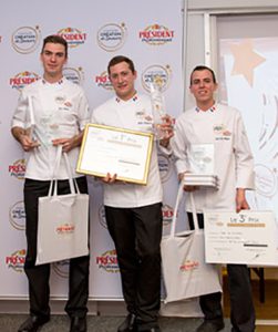 Julien Raphanel, lauréat du concours Créations & saveurs