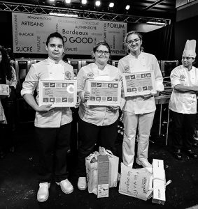 Vincent Conter et Mathieu Massias sont les deux vainqueurs du concours La Crème des pâtissiers