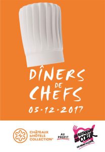 4e édition des Dîners de Chefs : plus de 146 000 € versés aux Restaurants du Cœur